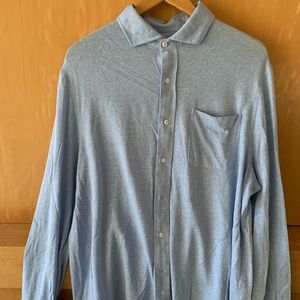 Johnnie O Hangin Out relaxed fit lightweight button up